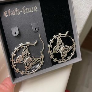 Etah Love Float like a butterfly earrings